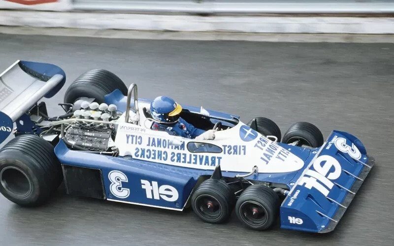 - A história do carro de F1 de 6 rodas