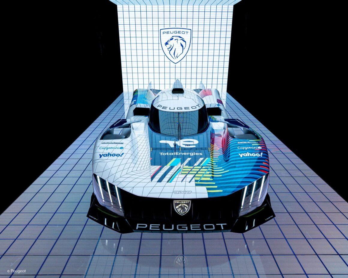 Peugeot Sport 9X8 special livery 24h le mans photo 2