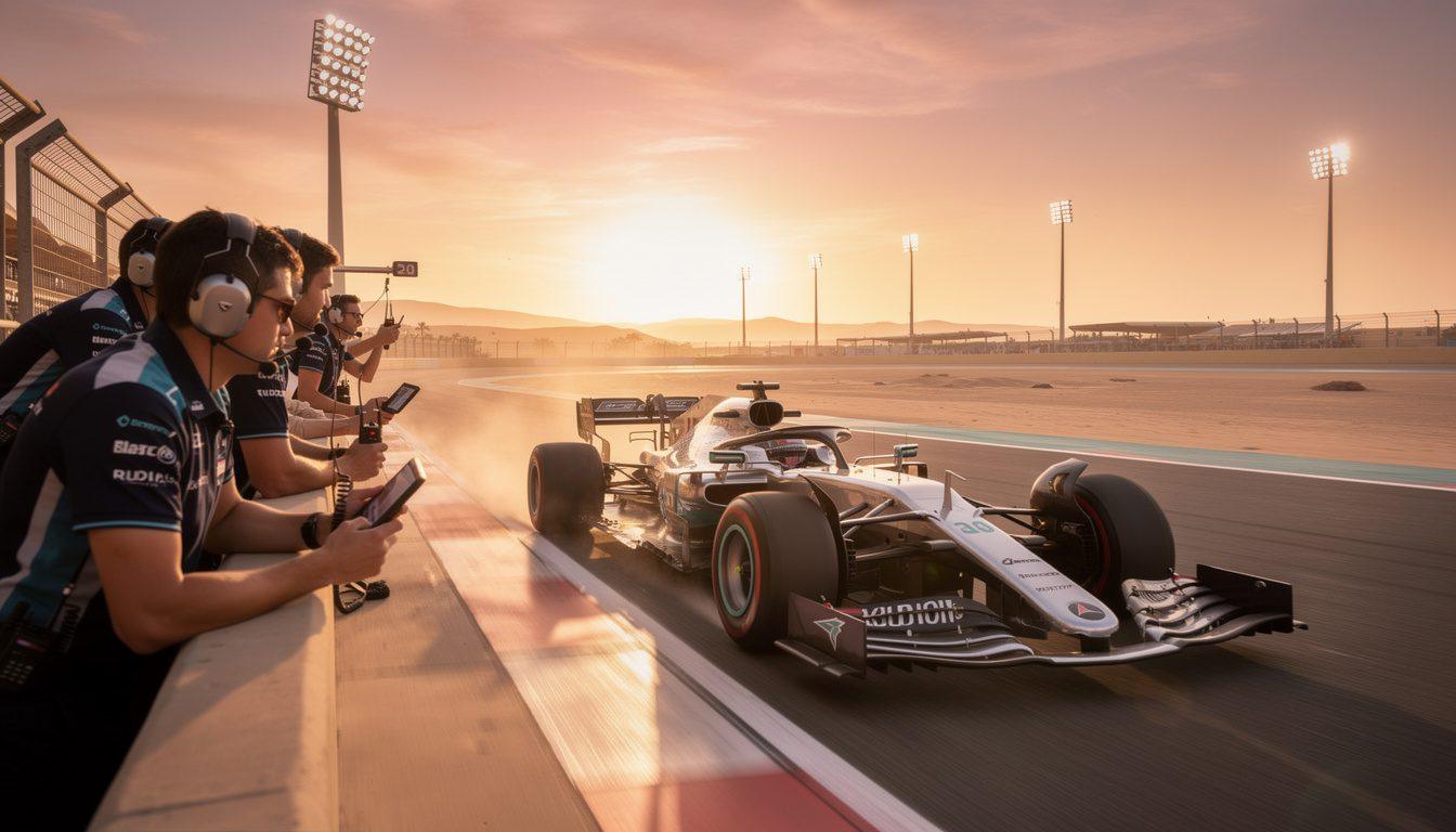 Bleiben Sie mit Live-Berichten in Echtzeit über den letzten Tag der F1-Testfahrten in Bahrain auf dem Laufenden. Erhalten Sie die neuesten Einblicke, Rundenzeiten und Teamleistungen, während sie sich auf die kommende Saison vorbereiten.