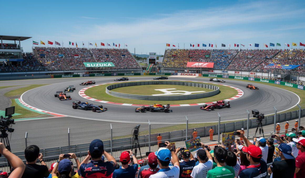 get the latest weather forecast, complete event schedule, and viewing guide for the f1 japanese grand prix to make the most of the race weekend.