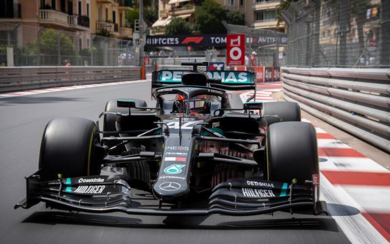 mercedes explains why they chose not to challenge george russell's penalties during the monaco grand prix, detailing their strategic and regulatory considerations.