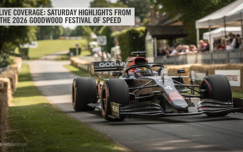 get live coverage and exciting highlights from saturday at the 2026 goodwood festival of speed. stay updated with all the thrilling moments and latest news from the event.