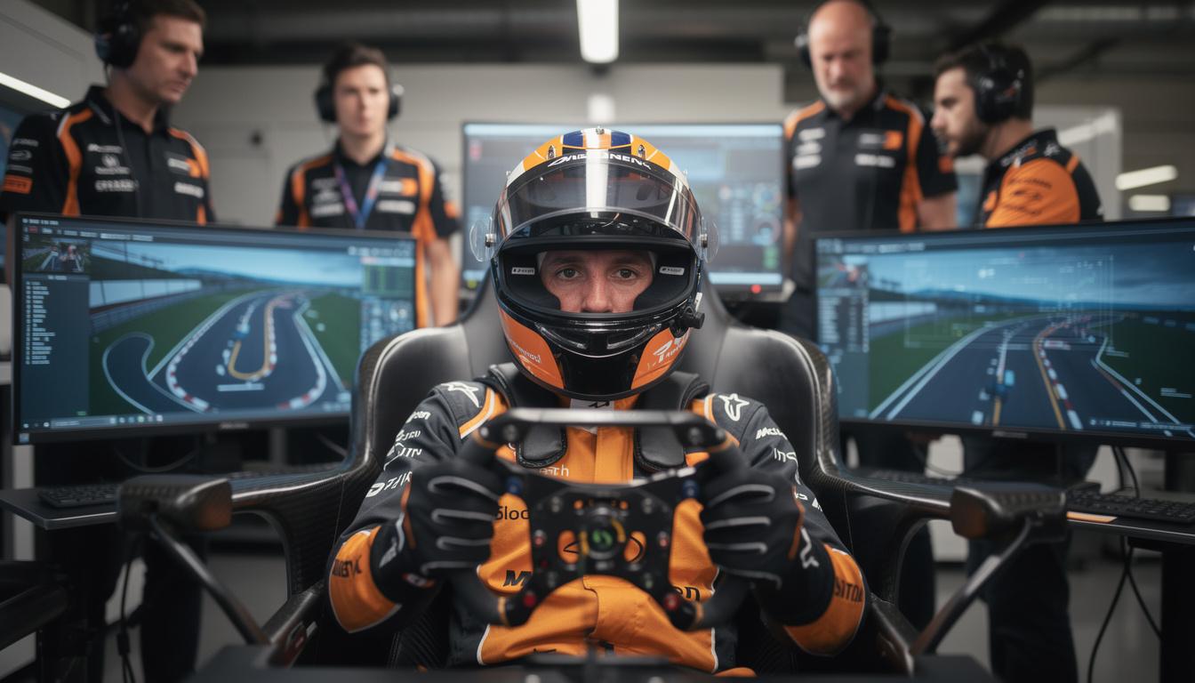 discover insights from an emerging mclaren talent as they reveal their development secrets while actively pursuing a coveted race seat in the competitive world of motorsport.