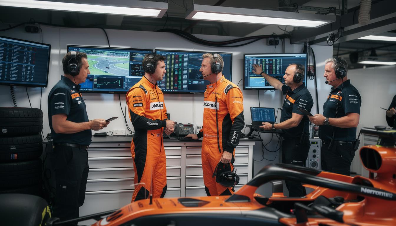 discover how emerging mclaren talent reveals key development secrets while striving to secure a coveted race seat in the competitive world of motorsport.